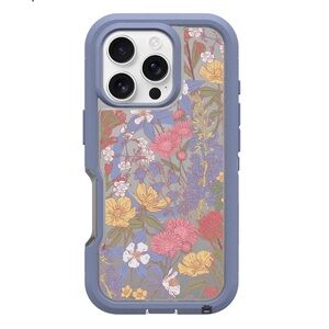 OtterBox iPhone 16 Pro Max Defender Series XT - Floral Purple
